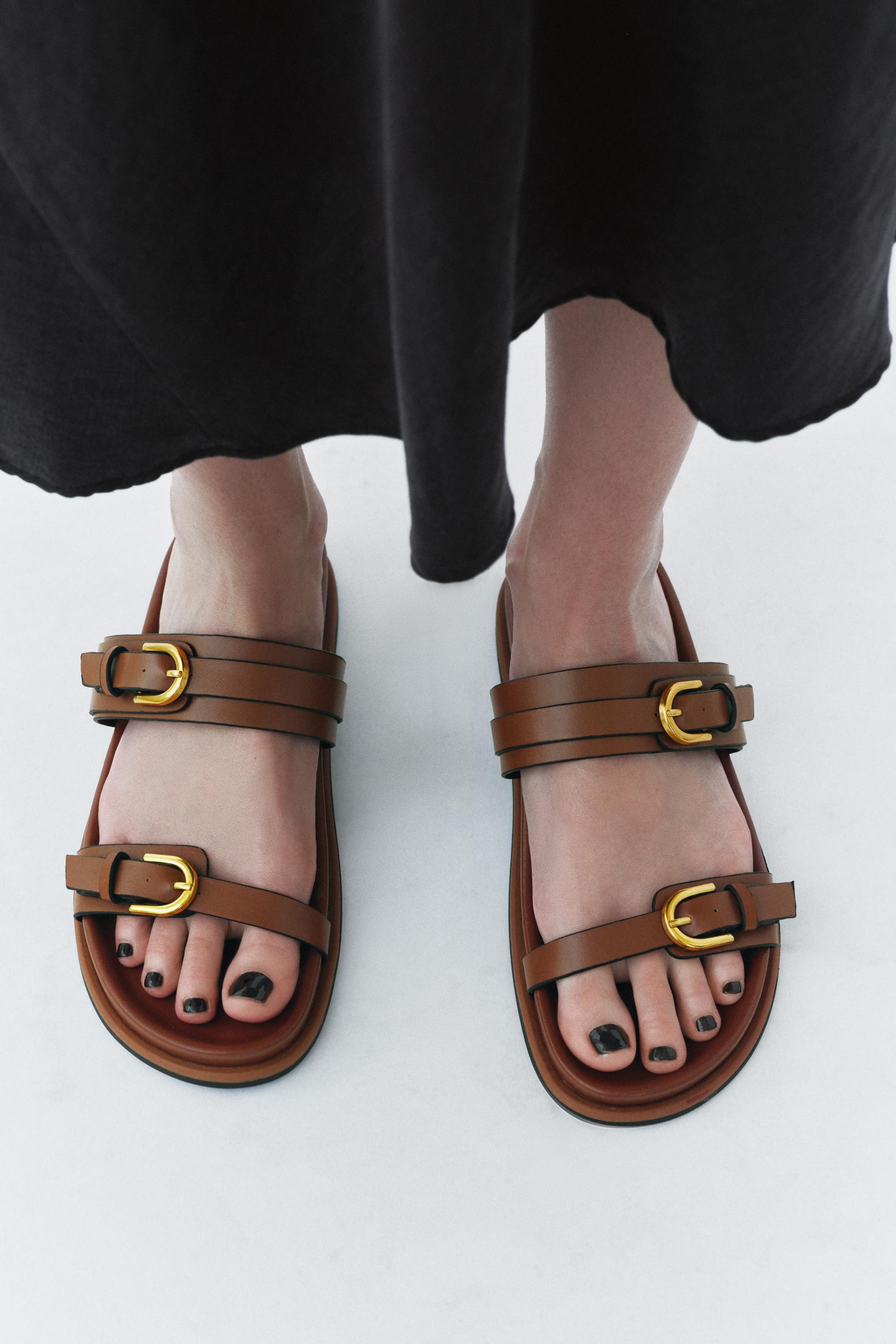 Buckled Sandals