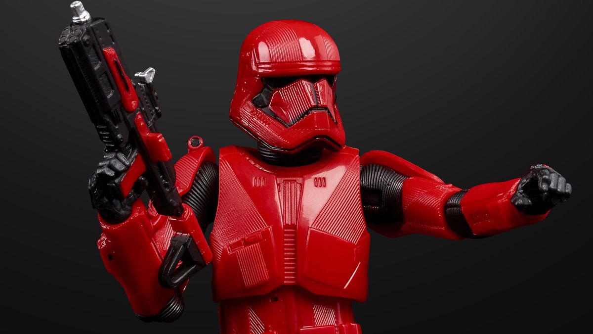 Hasbro's Star Wars Sith Trooper for "Rise of Skywalker."