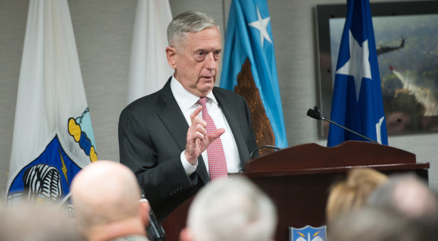 Defense Secretary Jim Mattis