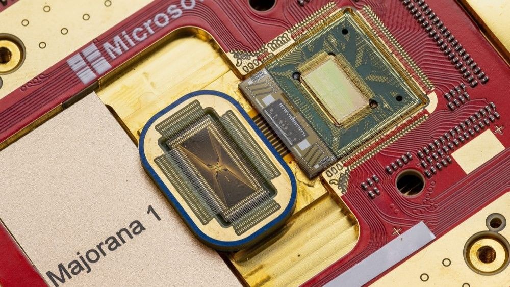 Microsoft Majorana 1 chip designed for quantum computing