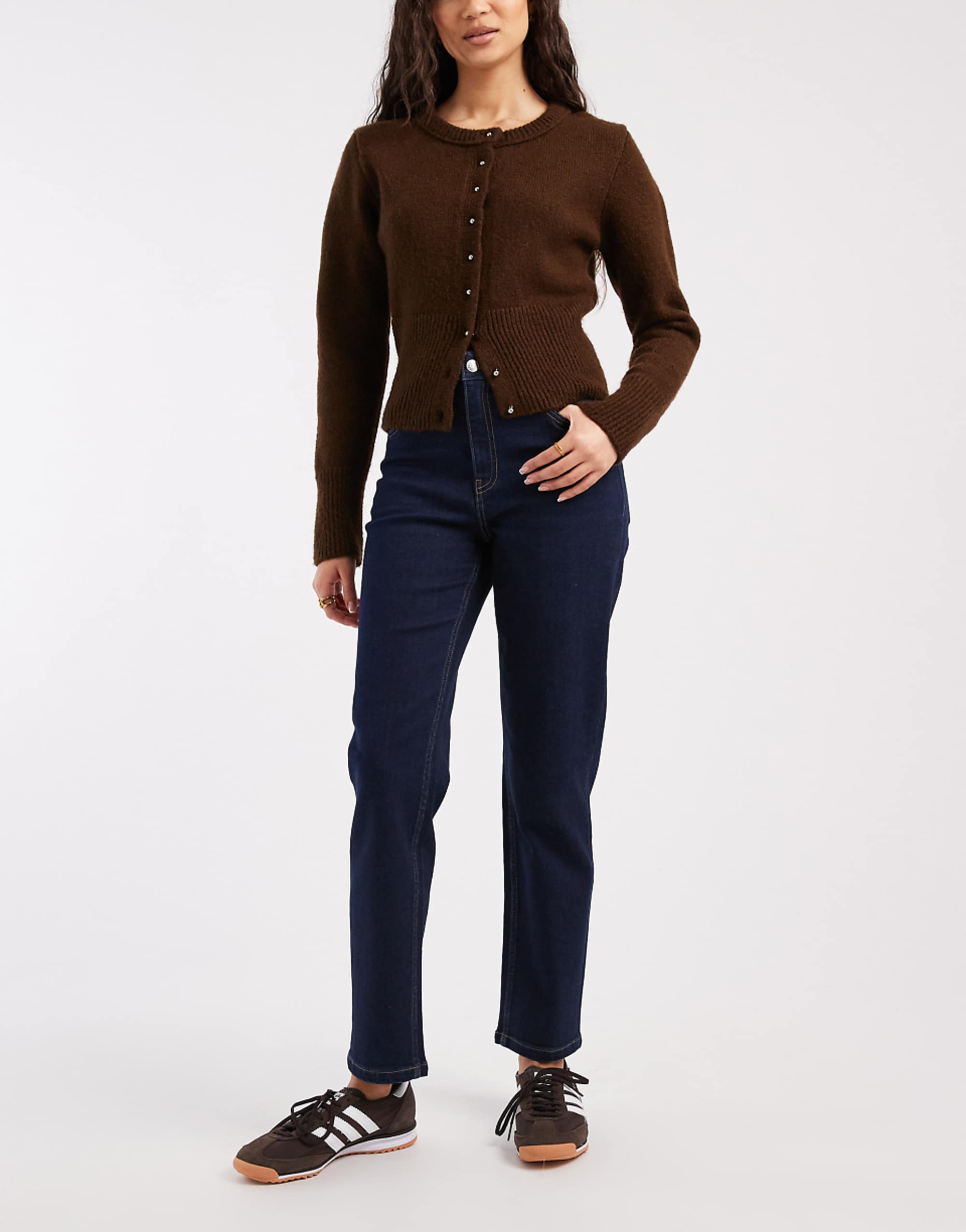Asos Design Slim Fit Comfort Jeans in Rinse