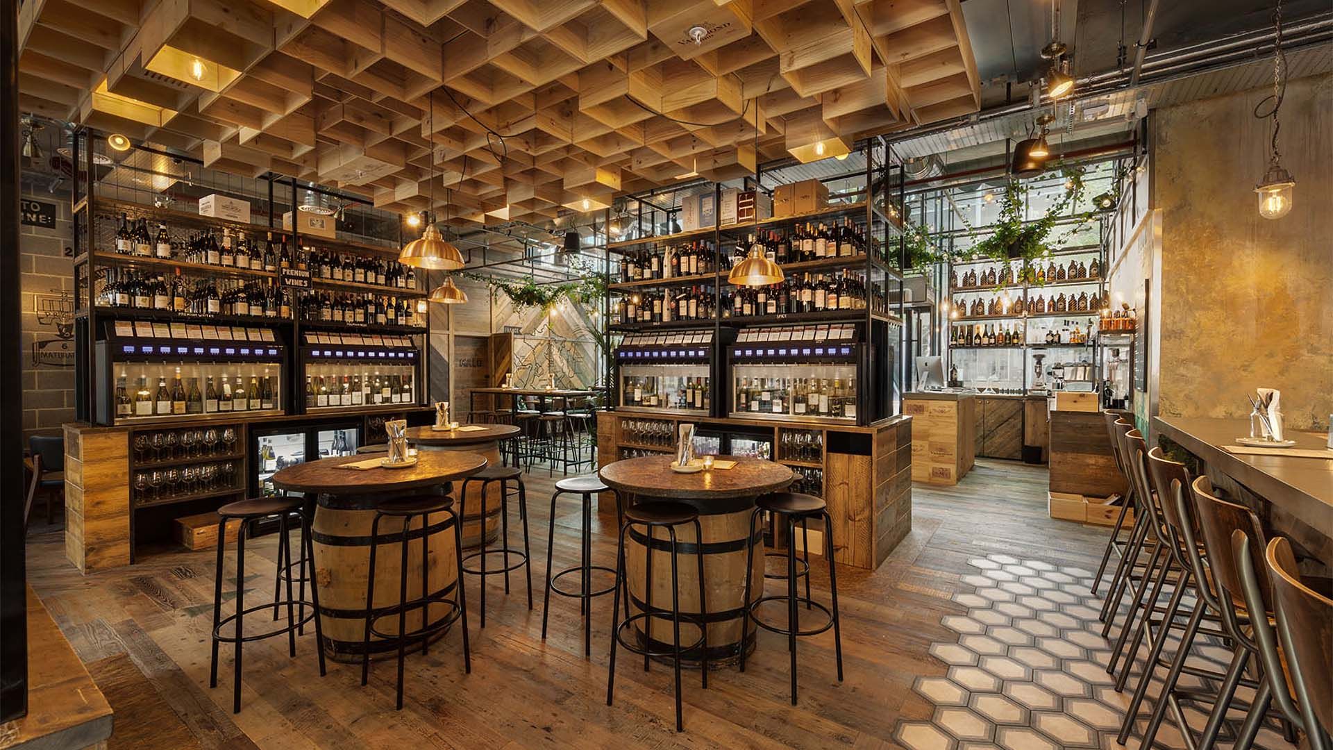 Vagabond Wines Soho will let you try up to 120 wines by the glass