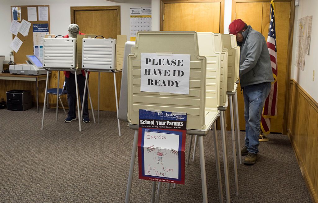 Voting booth