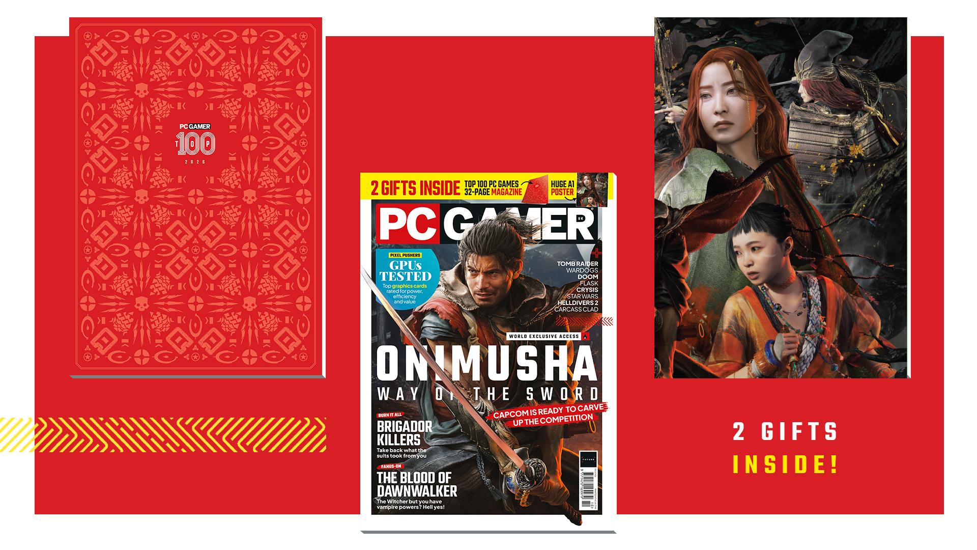 Onimusha Way of the Sword issue of PC Gamer magazine 426