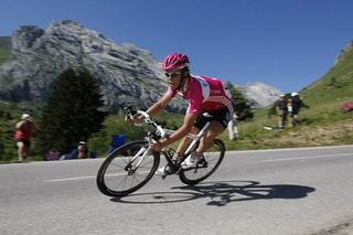 T-Mobile's Linus Gerdemann on his heroic descent at the Tour de France