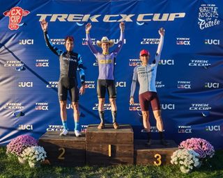 Trek CX Cup C2 Elite men&#039;s podium