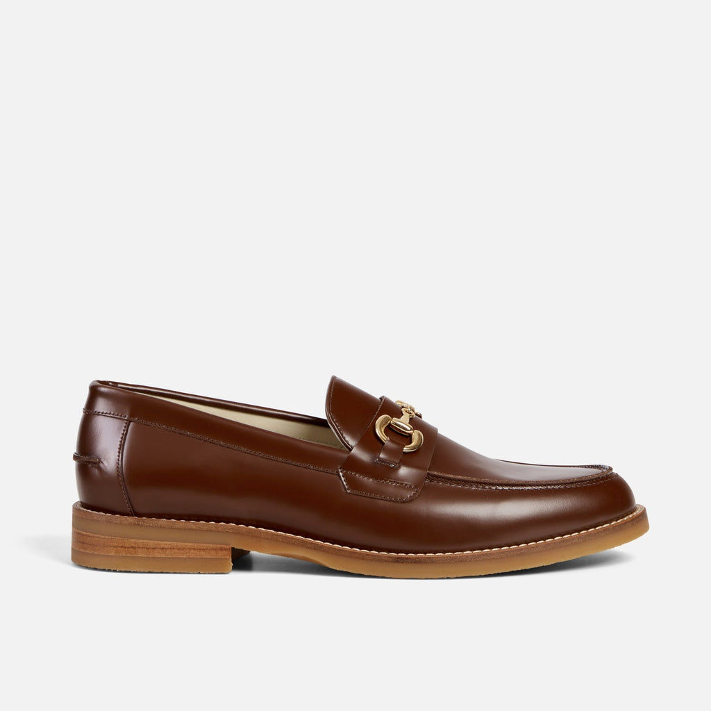 Wilde Chestnut Bit Loafer - Men's