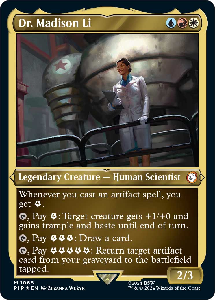 Magic: The Gathering Fallout crossover card preview