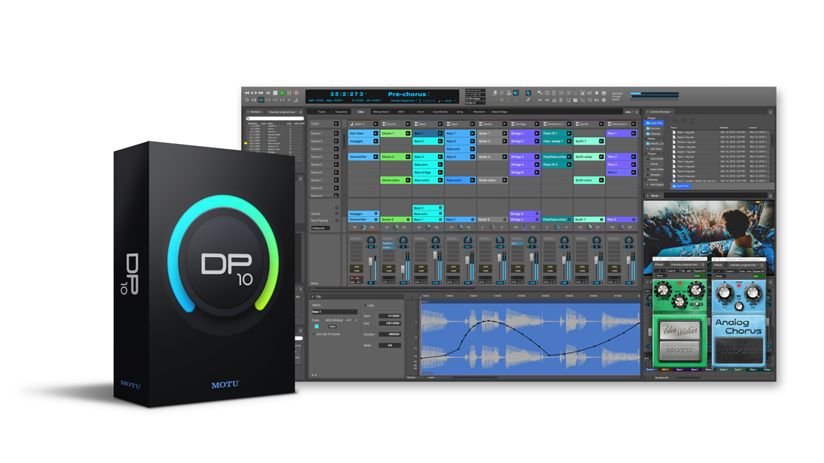 NAMM 2019: MOTU's Digital Performer 10 DAW embraces a loop-based
