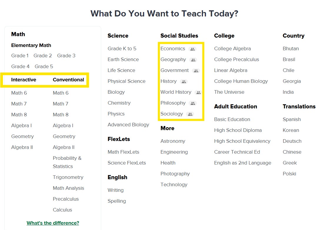FlexBooks screenshot