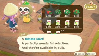Animal Crossing: New Horizons farming