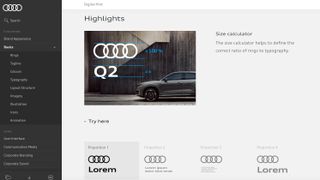 How to create a style guide: Audi