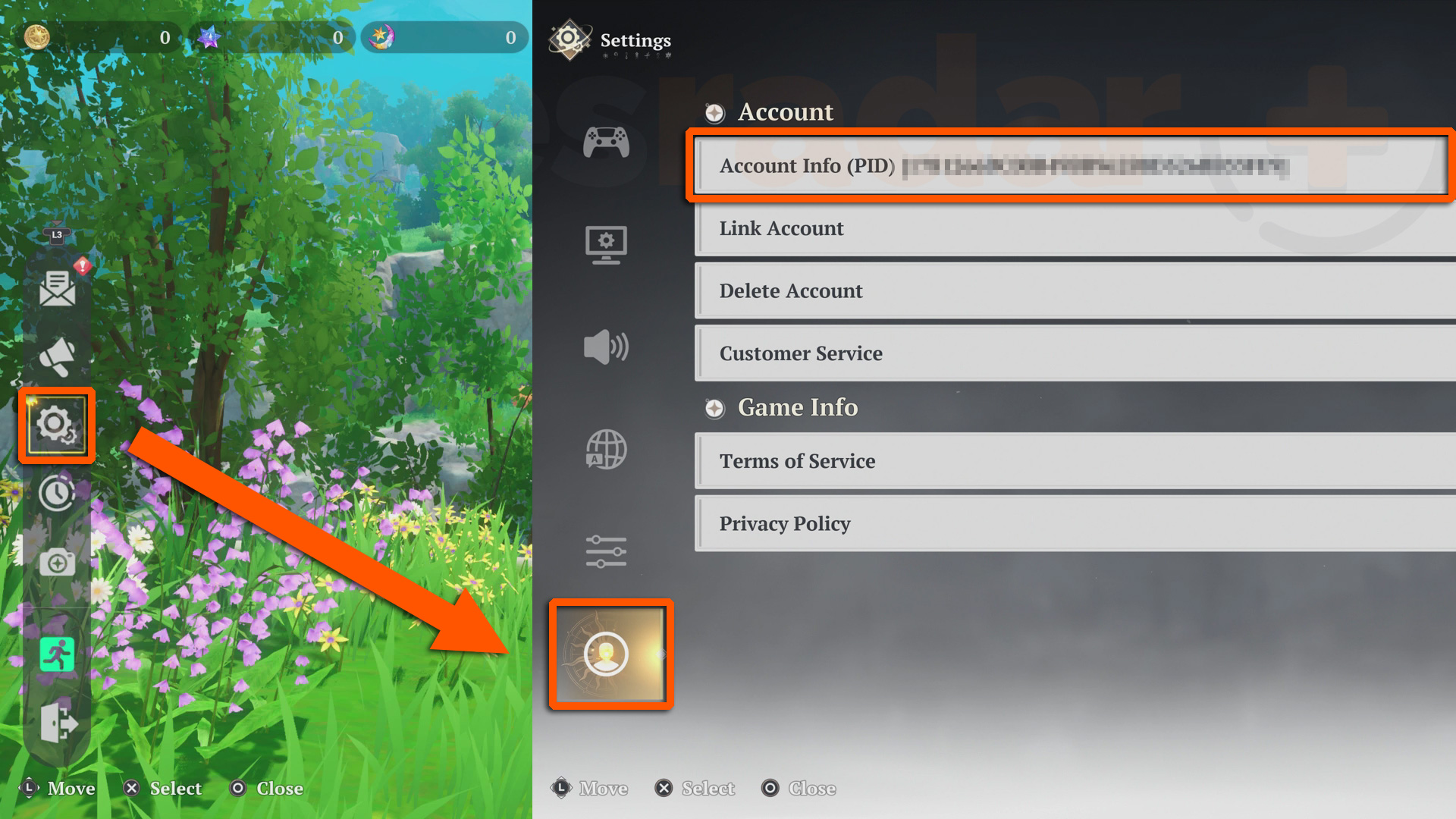 Where to find your PID or Member code so you can redeem The Seven Deadly Sins Origin codes