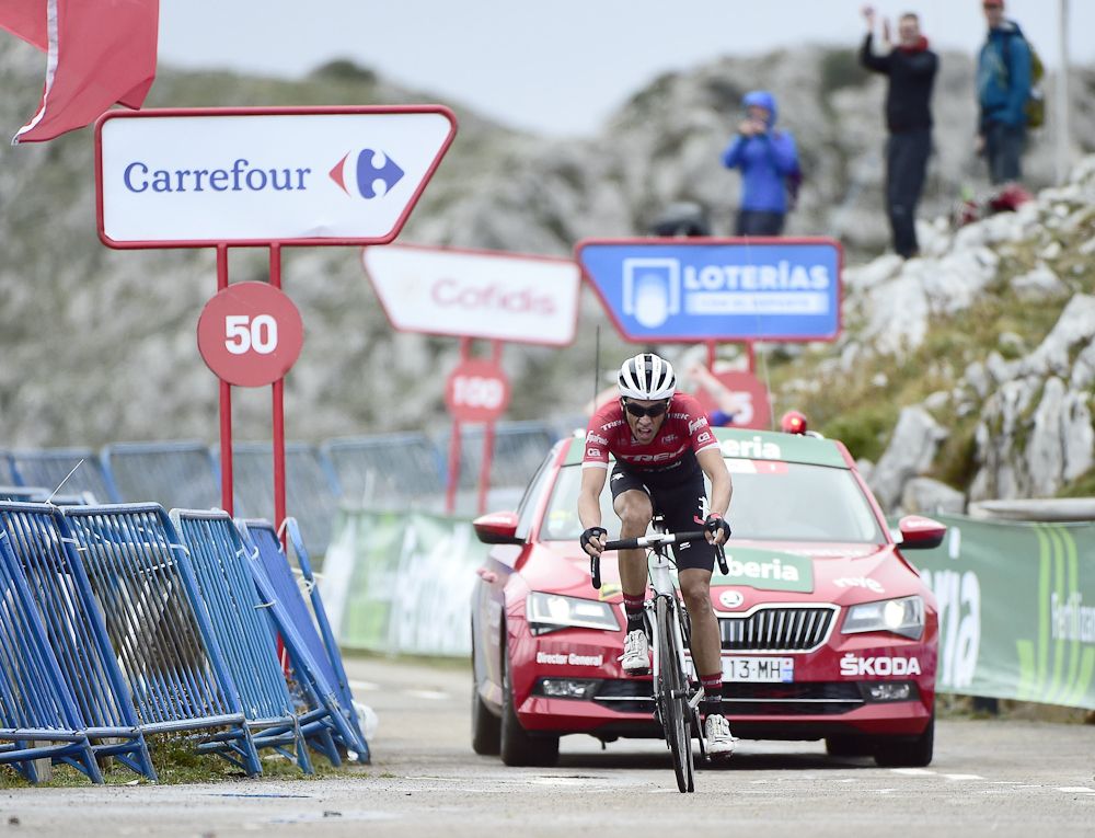 Alberto Contador wins stage 20 at the Vuelta a Espana