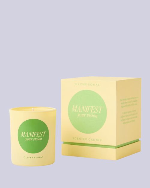Manifest Your Vision Cedarwood Scented Candle
