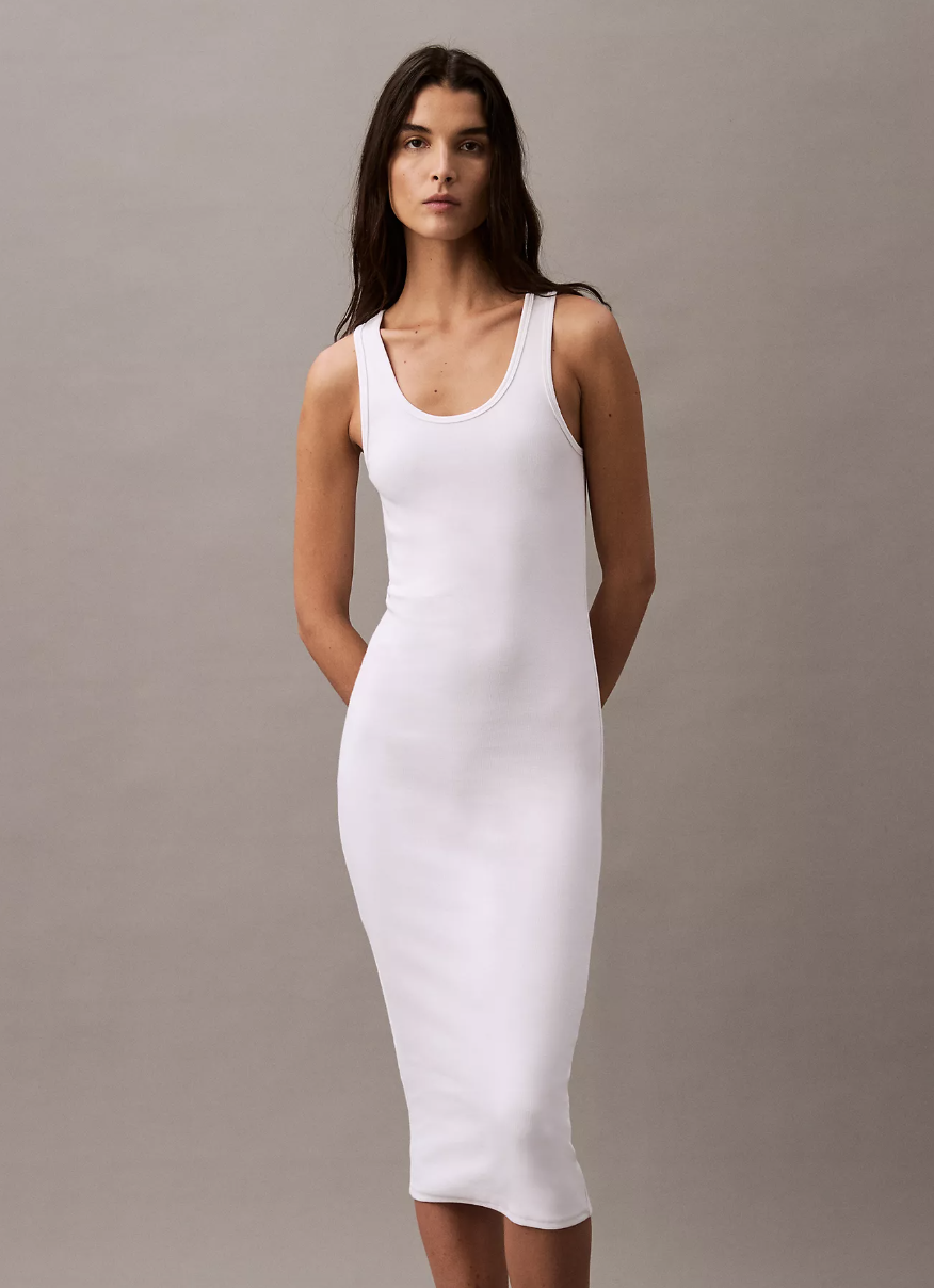 Rib Slip Dress