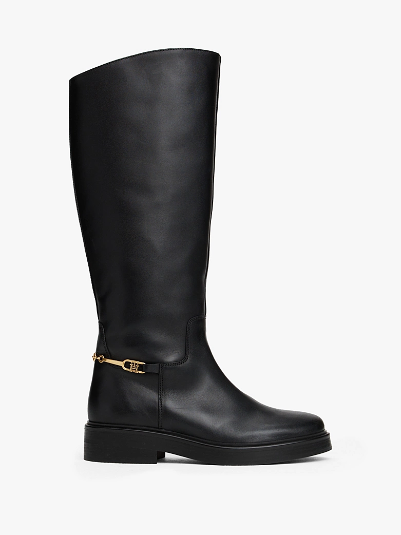 Tommy Hilfiger, Horsebit Riding Boots