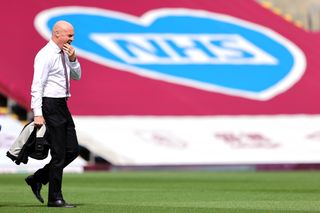 Burnley manager Sean Dyche feels there are wider issues to consider