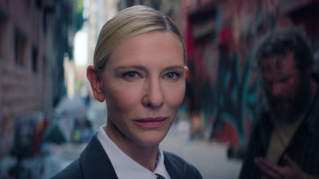 Cate Blanchett in a cameo in Squid Game Season 3.