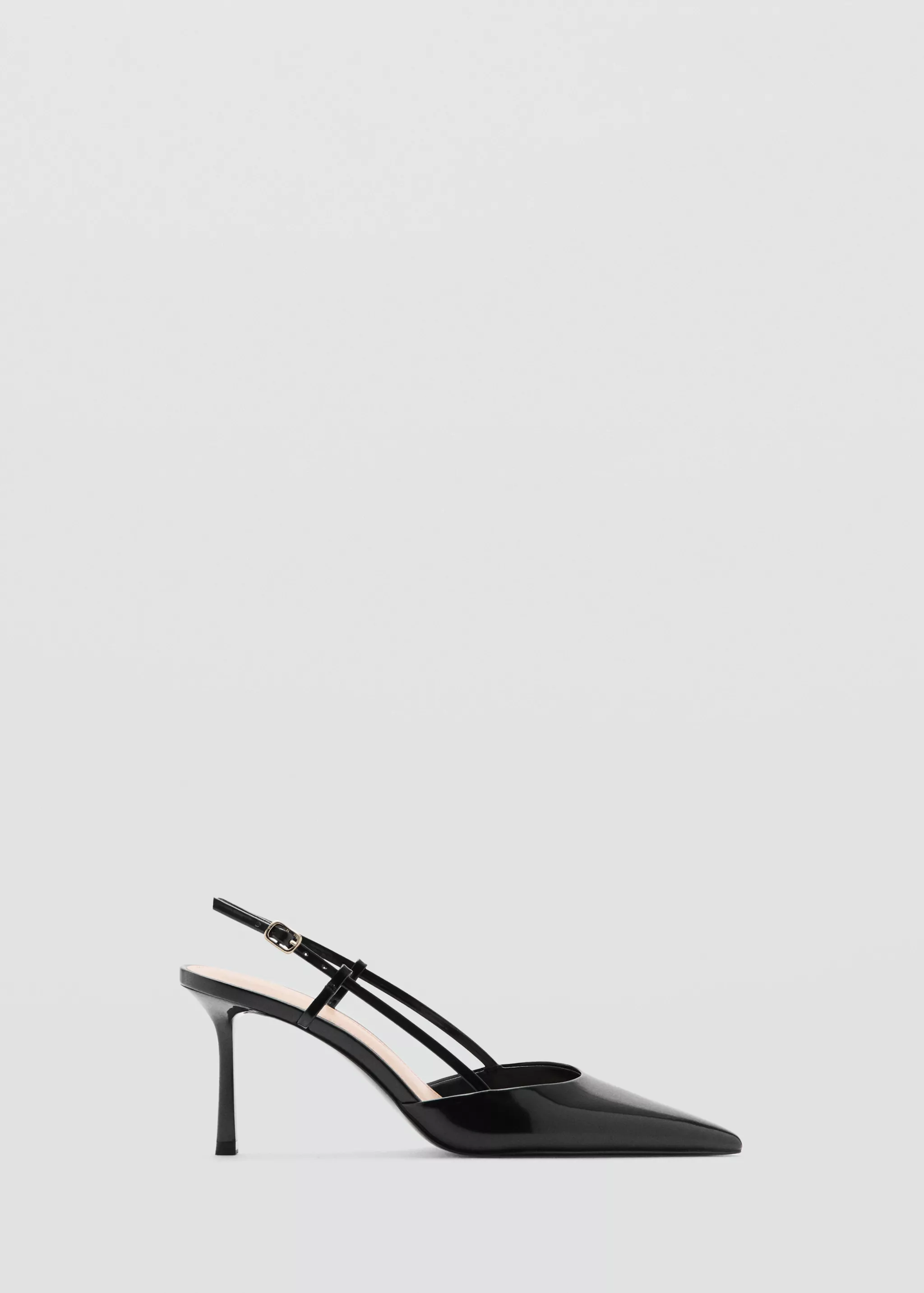 Pointed-Toe Leather Heeled Shoes - Women | Mango United Kingdom