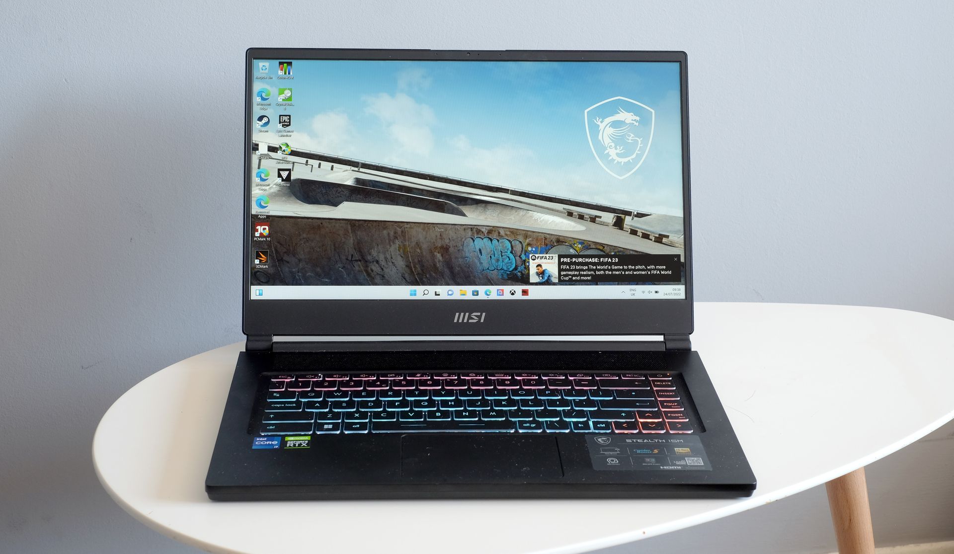 MSI Stealth 15M review: gaming laptop has its ups and downs | T3