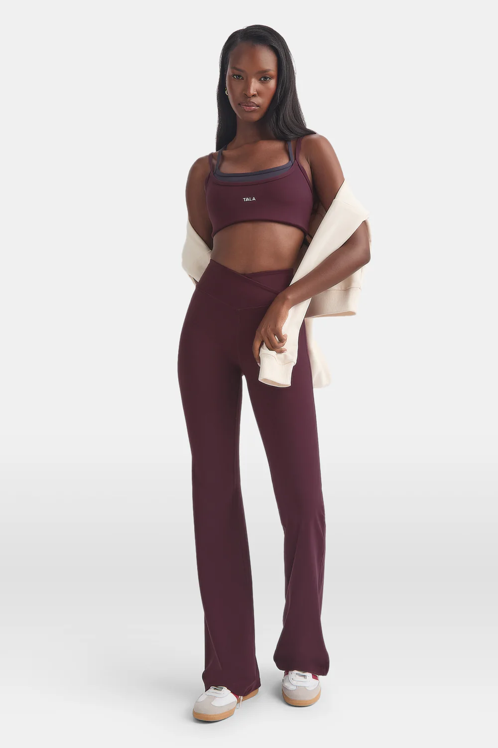 TALA, Dayflex Wrap Flared Yoga Pant