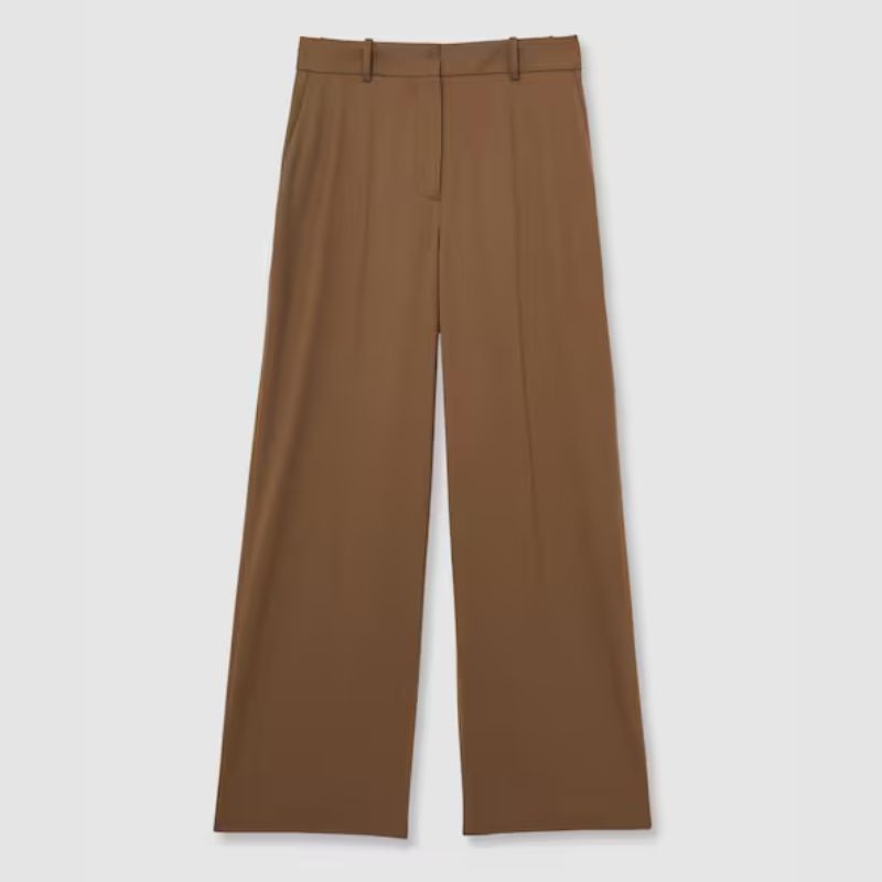 tan suit trousers from Reiss, as worn by Cat Deeley on This Morning