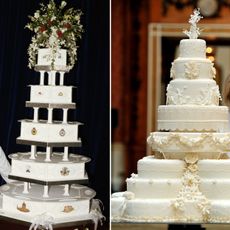 Royal Wedding Comparisons - Wedding Cakes