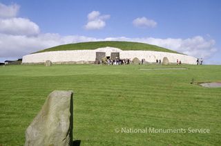 The 5,000-year-old passage tomb at Newgrange north of Dublin is one of the world's most famous Neolithic sites.