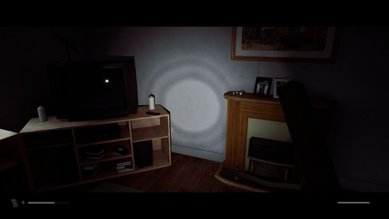 A living room in Silent Hill: Townfall
