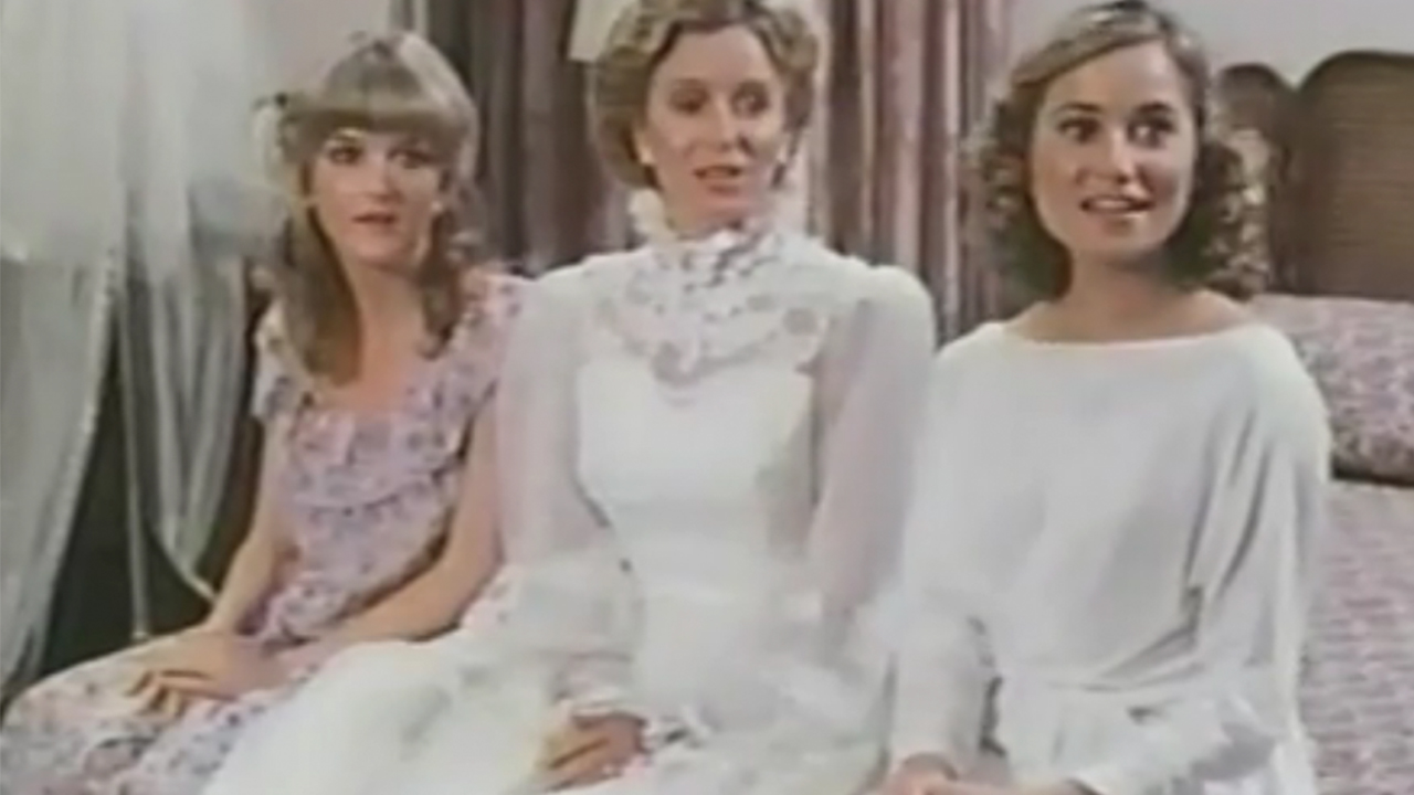 The three Brady daughters in The Brady Brides