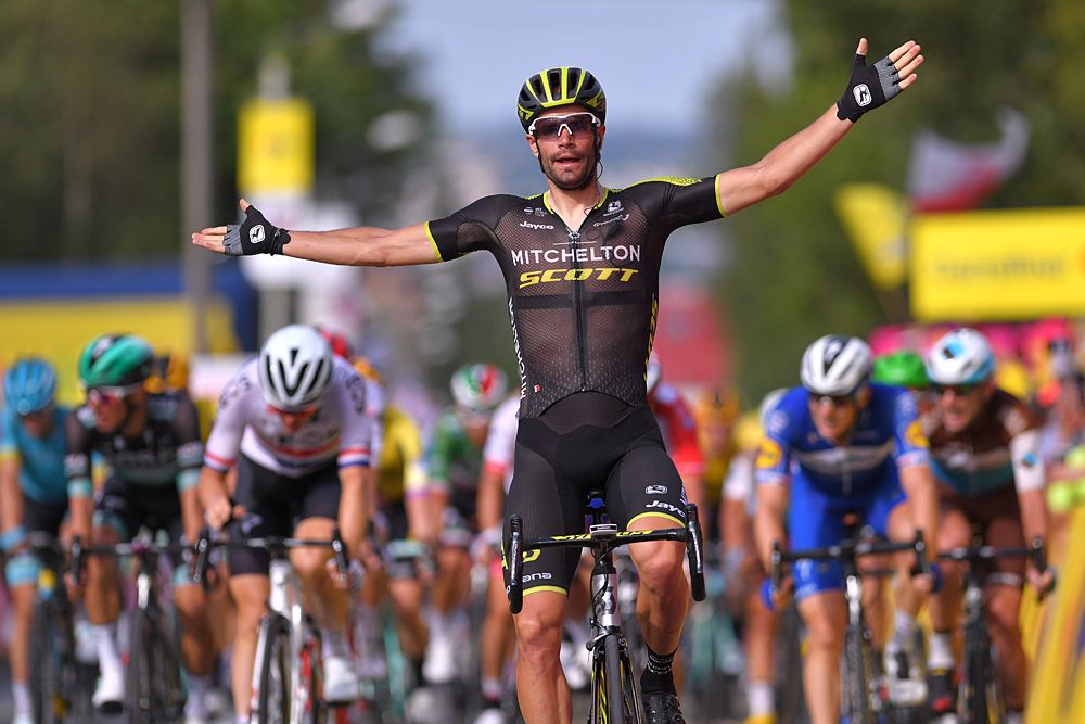 Luka Mezgec (Mitchelton-Scott) wins stage 5 at the Tour de Pologne