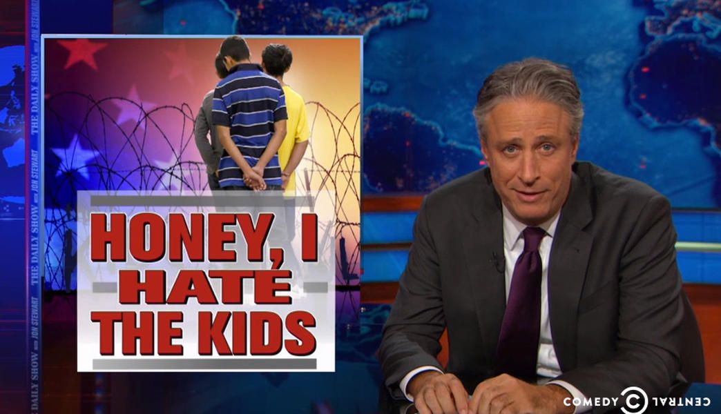 The Daily Show slyly lets child-immigrant repellers make their best case