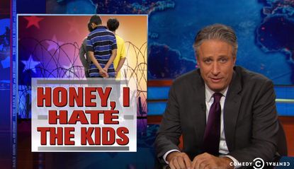 The Daily Show slyly lets child-immigrant repellers make their best case