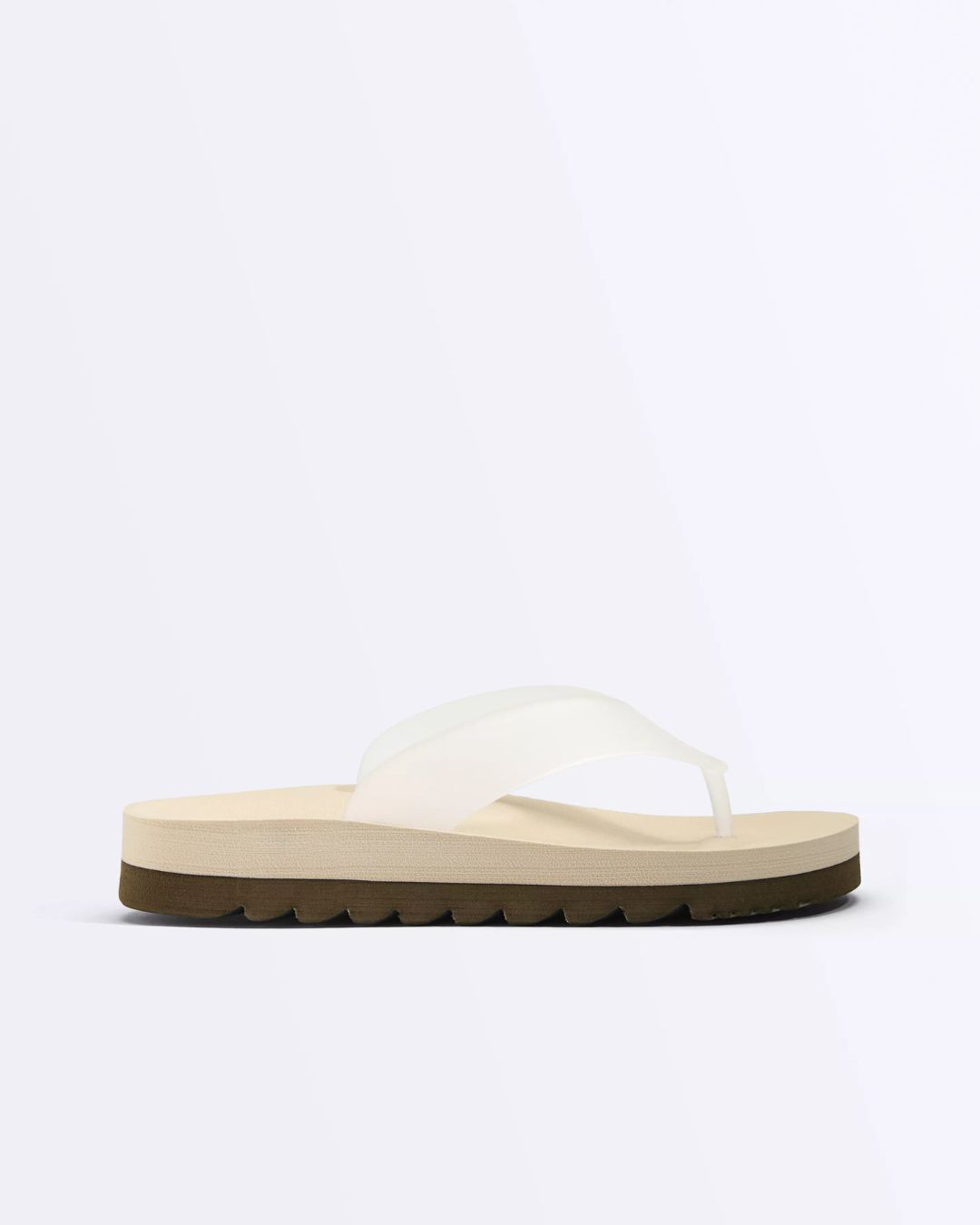 Oysho Platform beachwear sandals