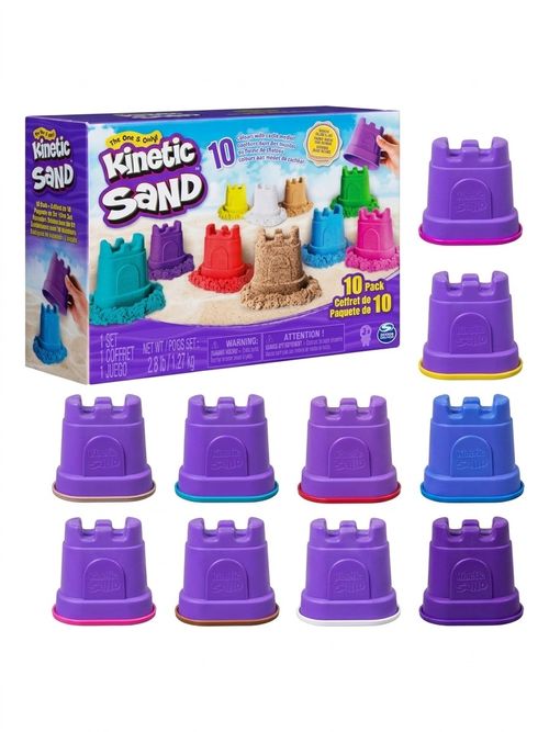 Kinetic Sand Castle Containers