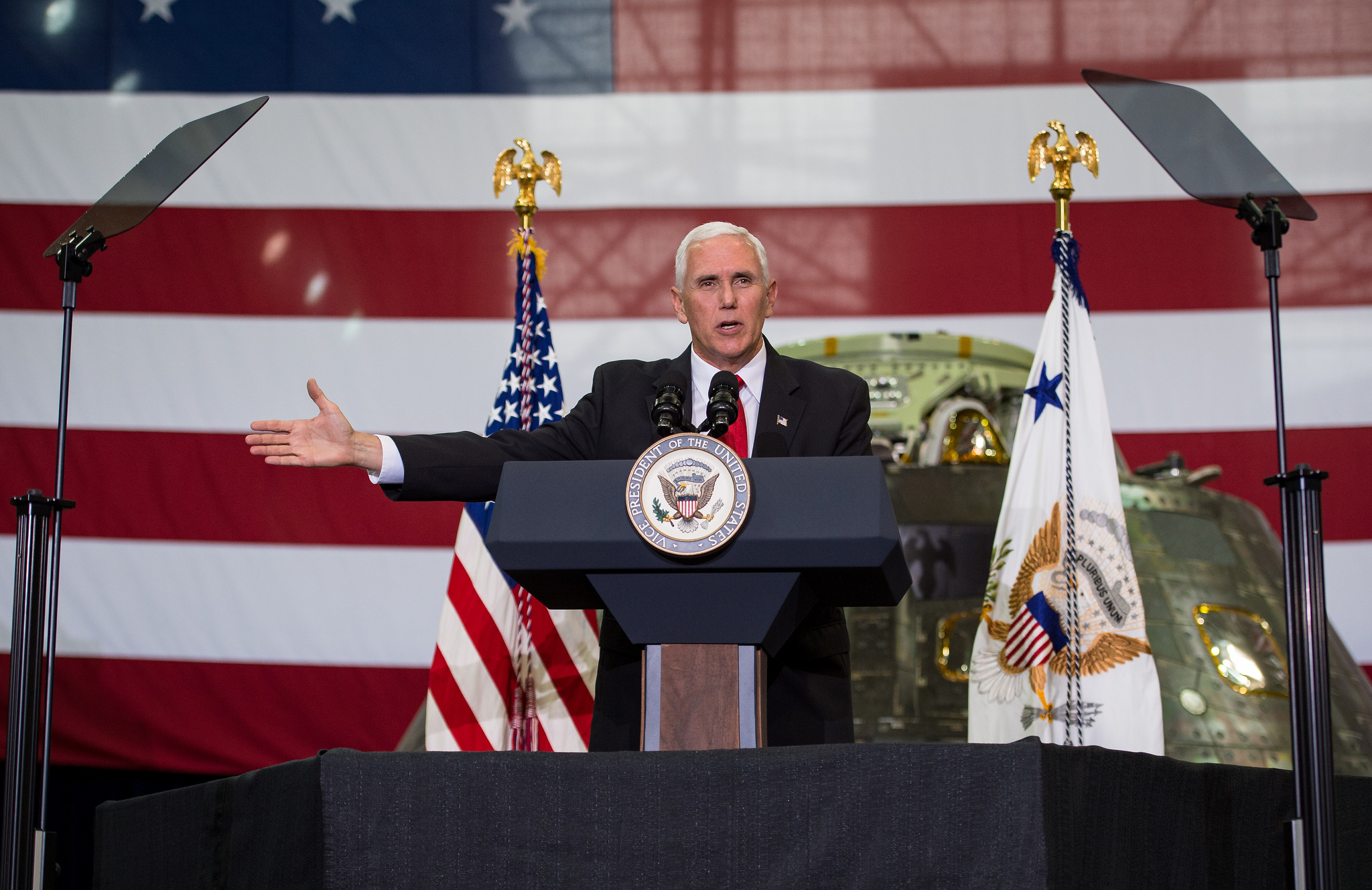 Vice President Pence Visits KSC