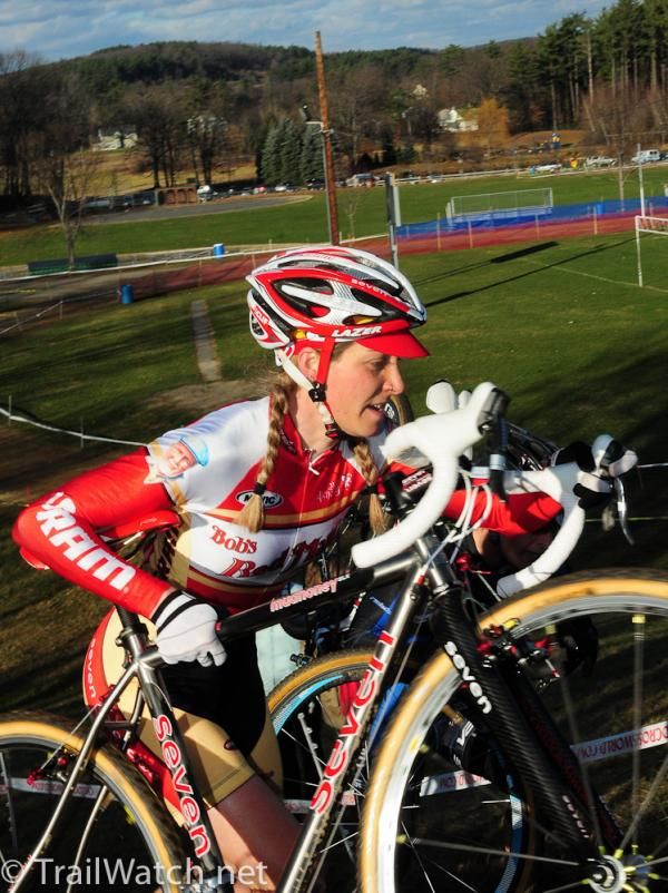 Mo Bruno-Roy (Bob's Red Mill-Seven) got dropped from the lead group and settled in to a battle for fourth
