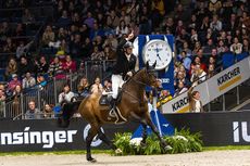 Showjumping results: Richard Vogel and United Touch S winning the Longines FEI Jumping World Cup in Stuttgart, Germany