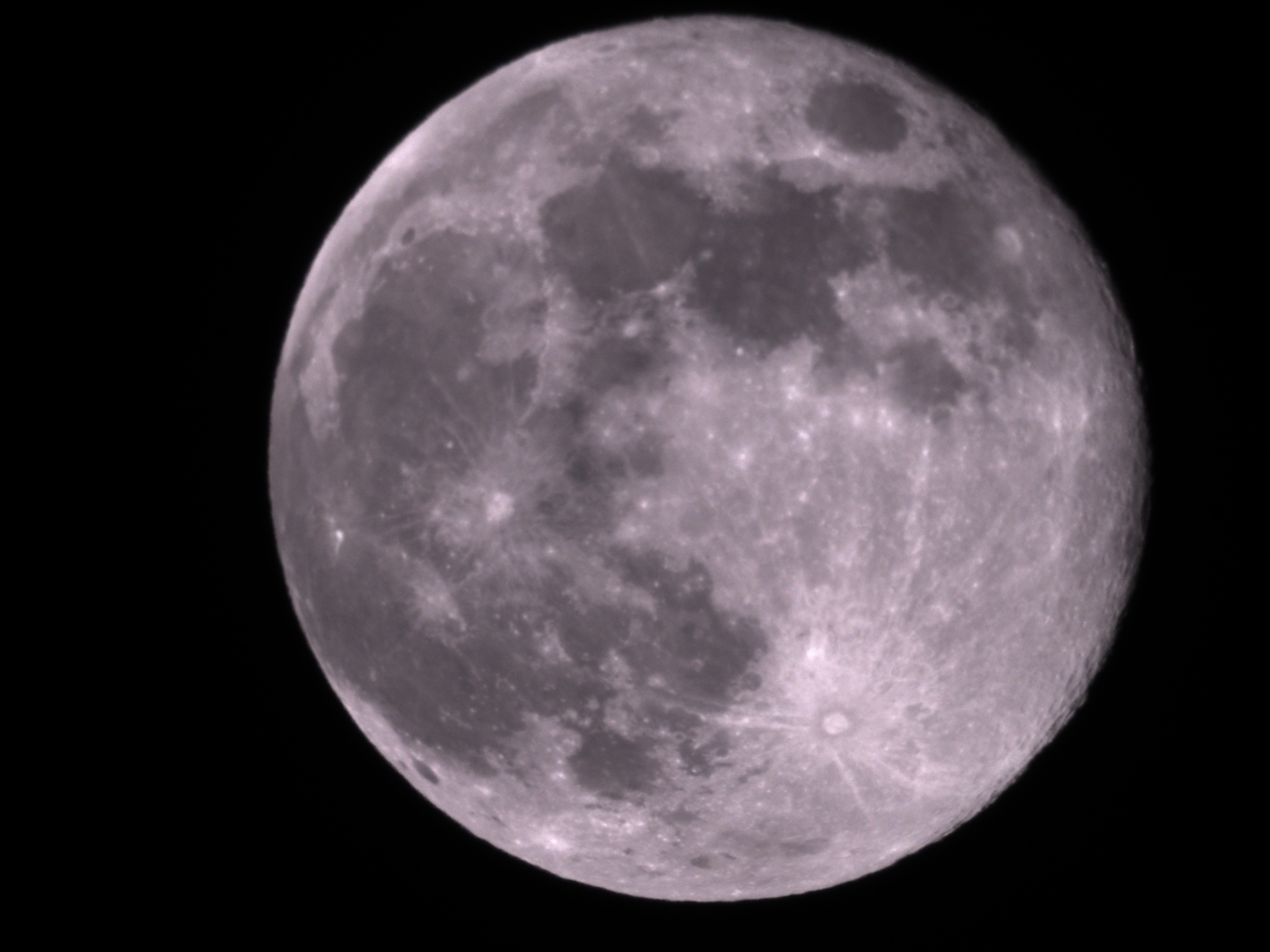Moon shot with the Unistallar Equinox 2.
