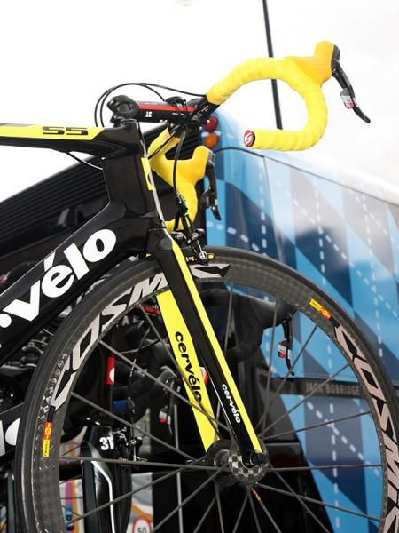 Tour de France tech: Hushovd's yellow Cervélo S5 | Cyclingnews
