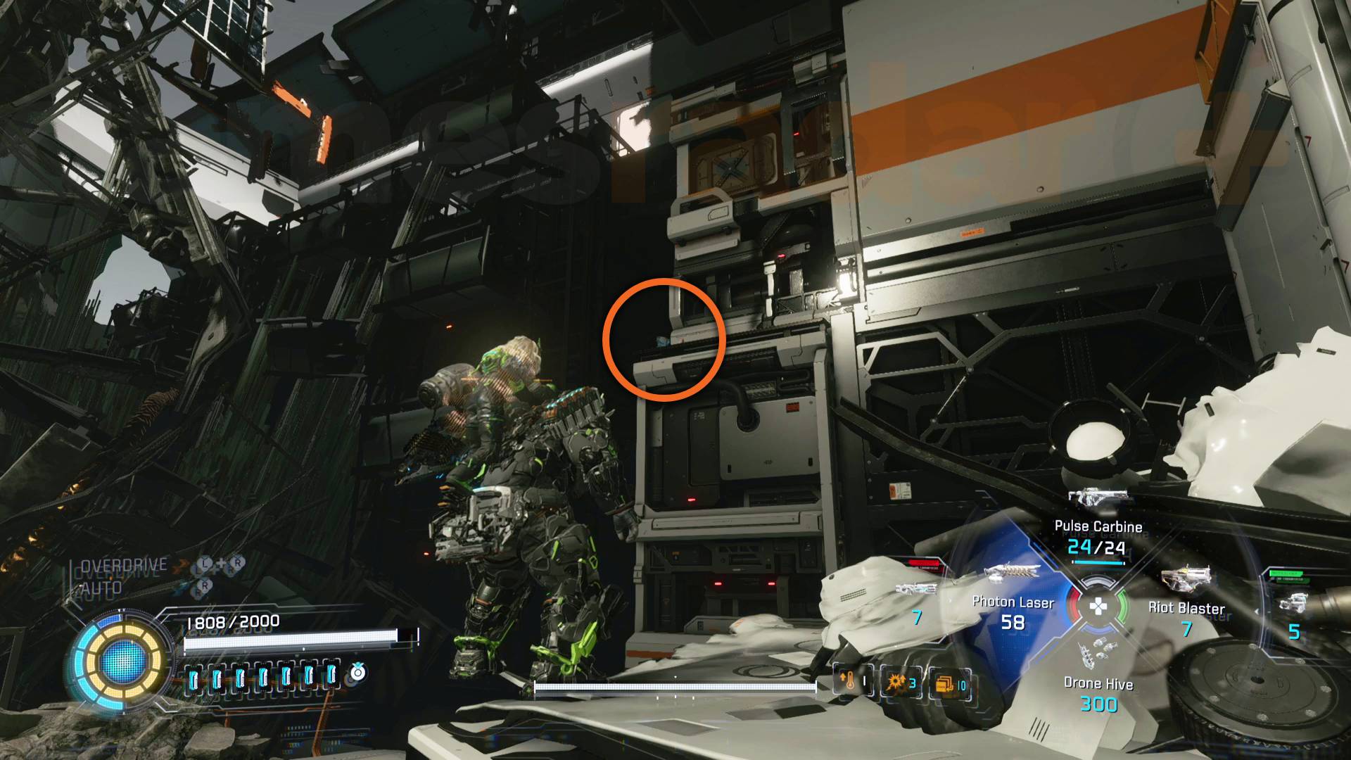 Pragmata Mini Cabin in Central Port Entrance area