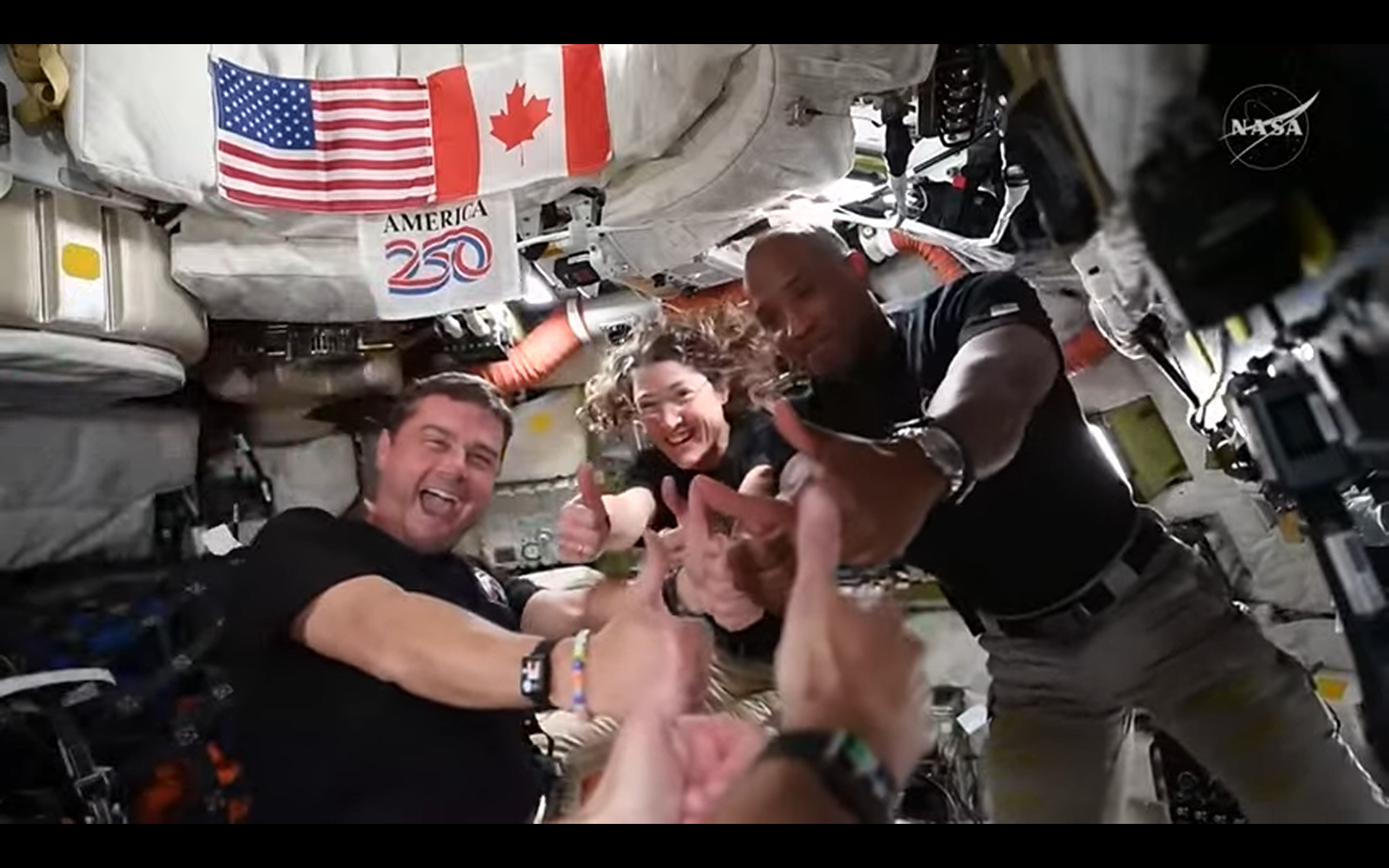 "Today, you made history and made all of America really proud, incredibly proud."