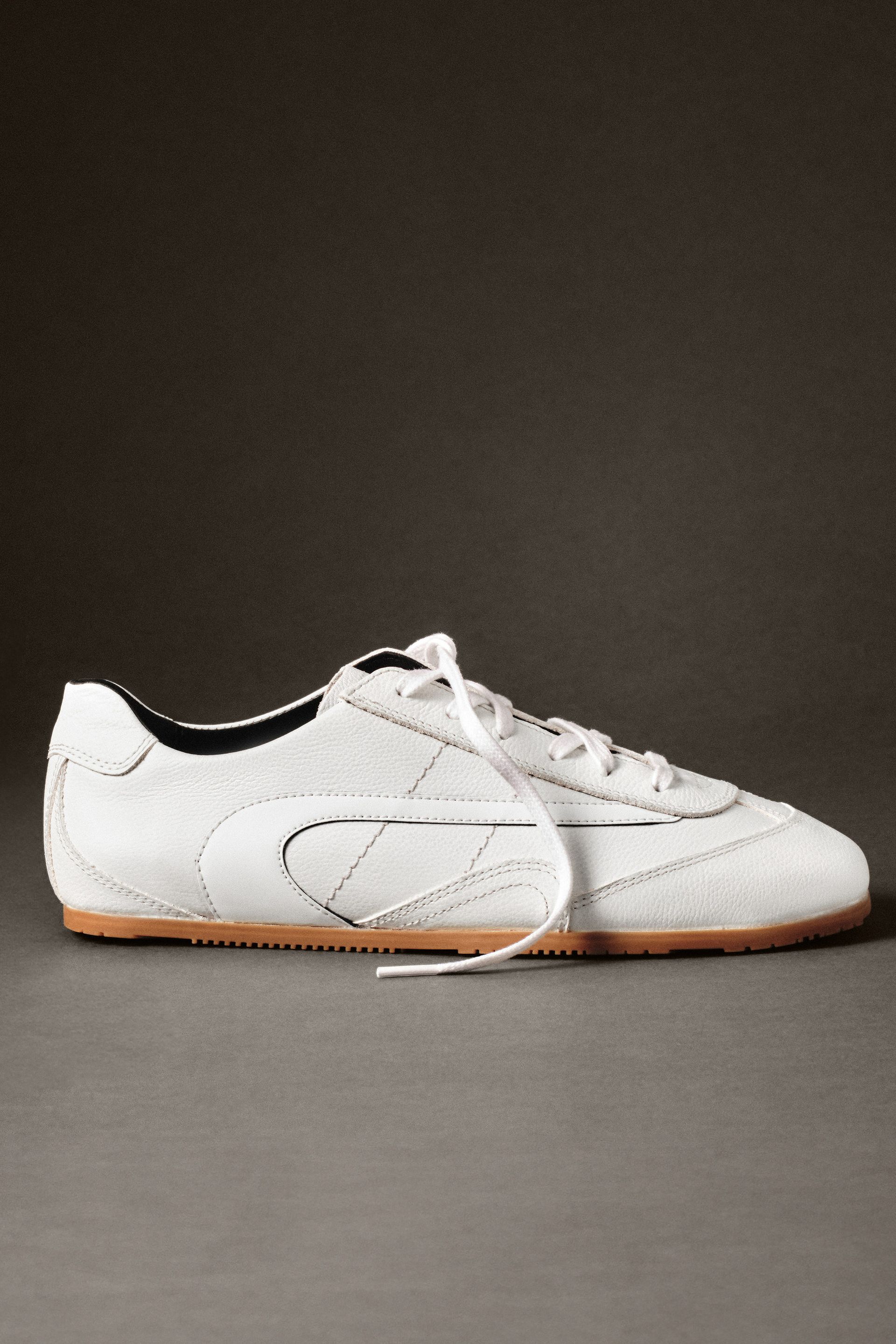 Minimal Leather Trainers