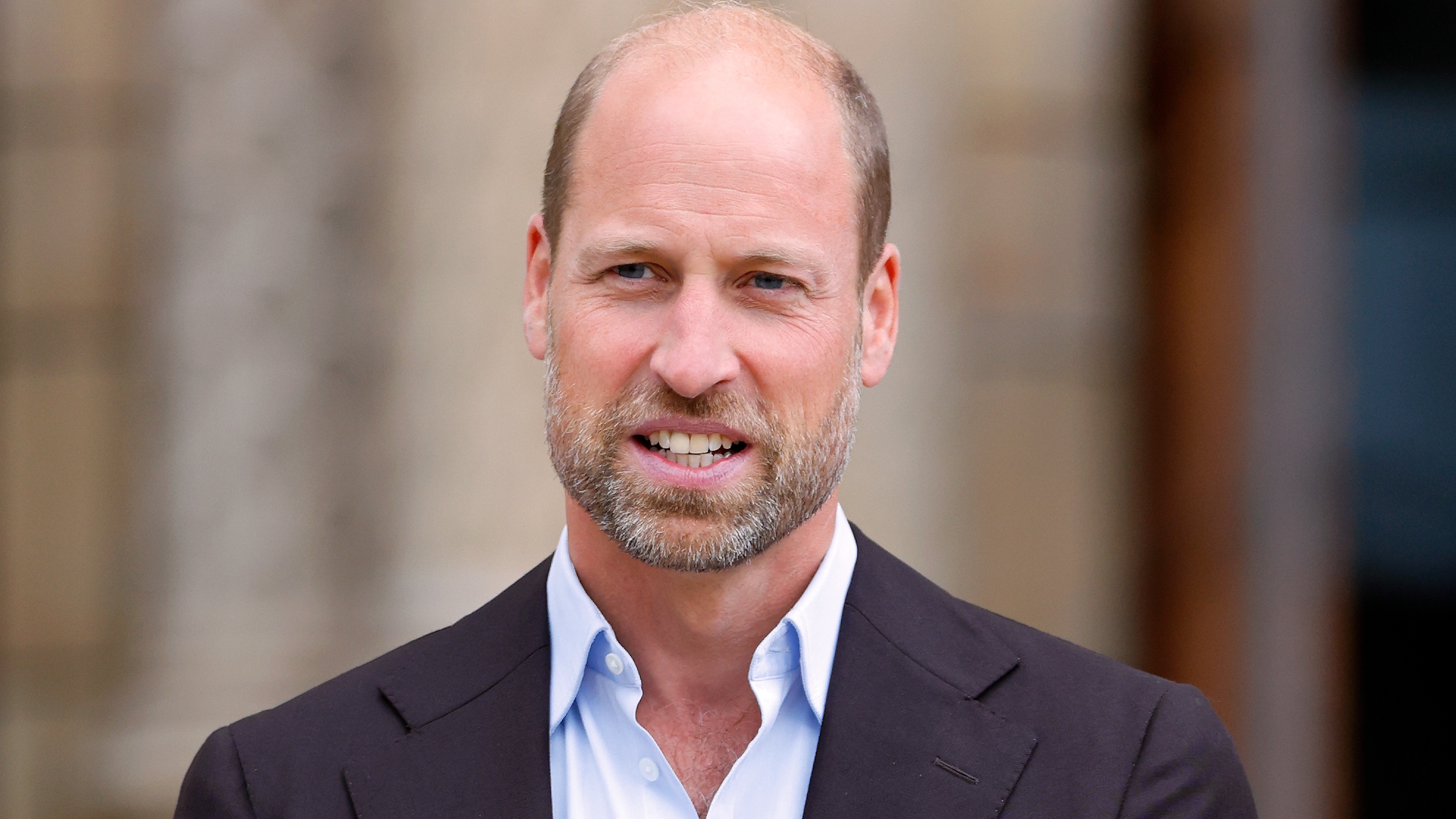 Prince William, Prince of Wales arrives for a visit to the Natural History Museum&#039;s newly renovated gardens on September 4, 2025