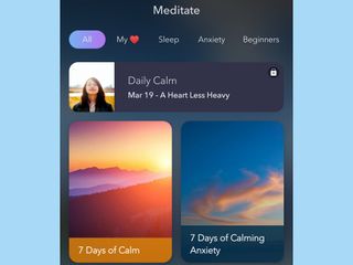 best relaxation apps: Calm