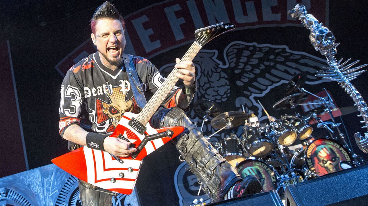 Five Finger Death Punch guitarist Jason Hook has 3 albums stockpiled Louder Five Finger Death Punch guitarist Jason Hook has 3 albums stockpiled Louder