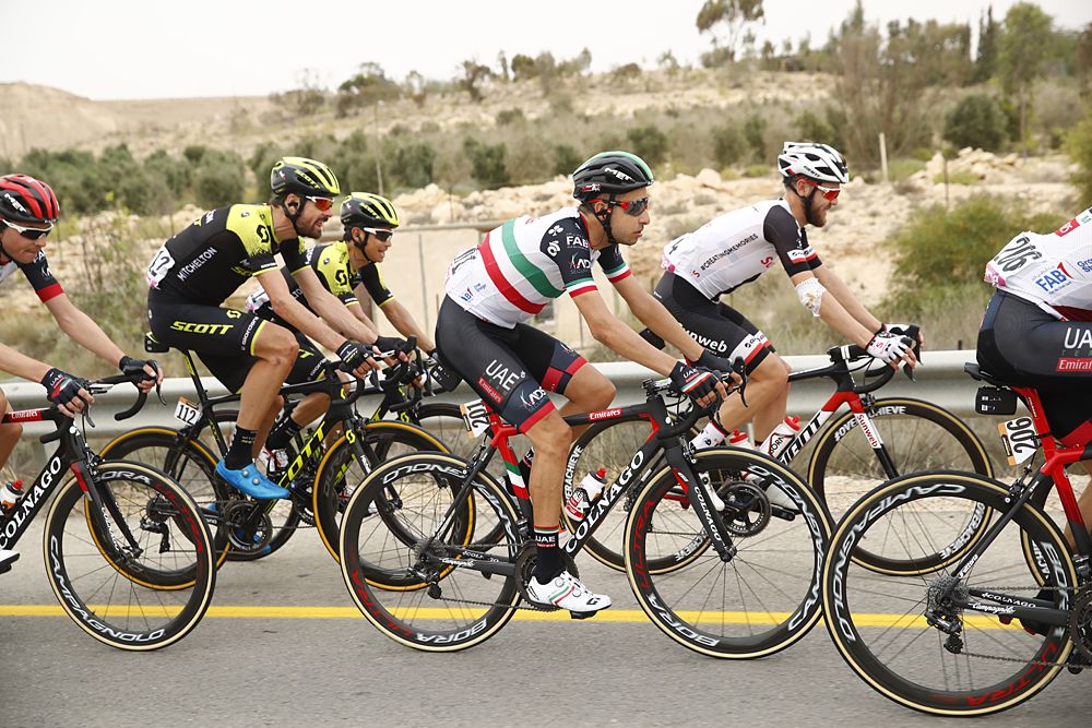 Fabio Aru during stage 3 at the Giro d'Italia