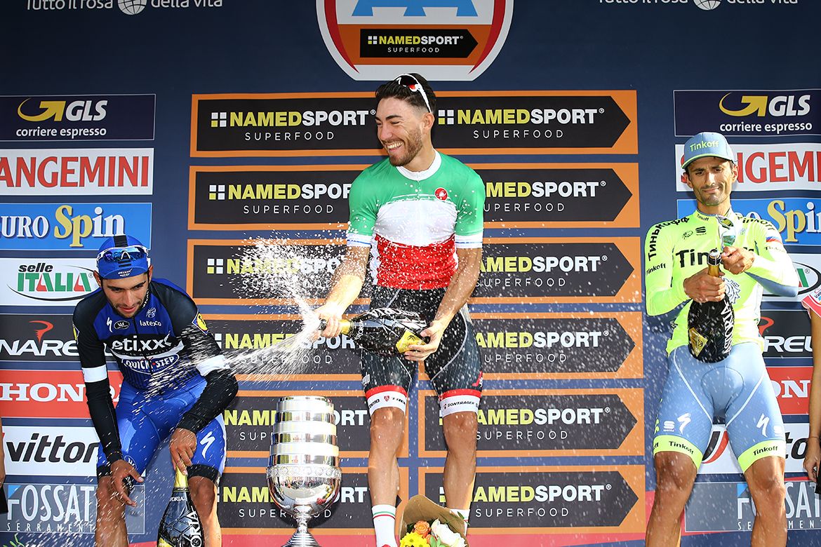 Giacomo Nizzolo starts a prosecco war