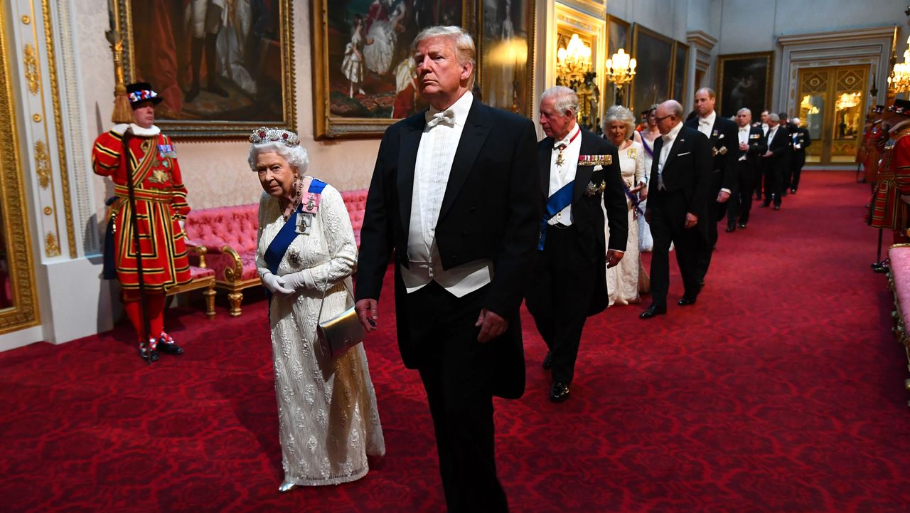 The Queen and Donald Trump